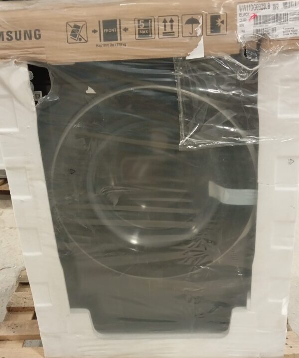 1 OUTLET78-WW11DG6B25LBAH-Samsung 11 kg 1400 Devir Siyah Çamaşır Makinesi