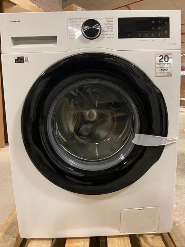 OUTLET52-WW90CGC04DAE Samsung WW90CGC04DAEAH 9 Kg 1400 devir Çamaşır Makinesi, Dahili Wi-Fi, Eco Bubble Yıkama Teknolojisi