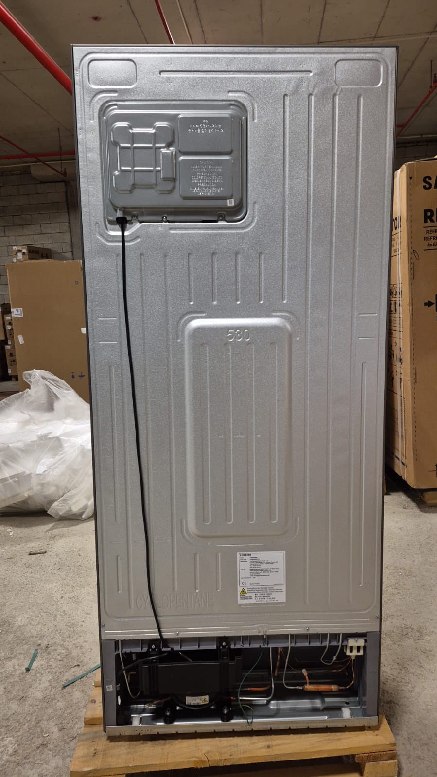 OUTLET98-RT53K6360SL Samsung RT53K6360SL 531 lt No-Frost Buzdolabı