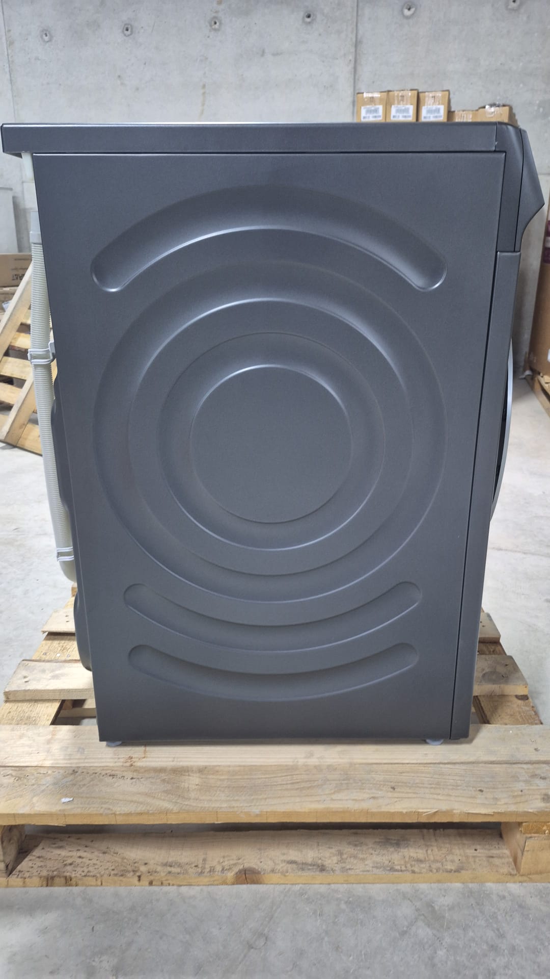 OUTLET112-WG64K2ZRTR Siemens WG64K2ZRTR Çamaşır Makinesi 11 kg 1400 Devir Antrasit