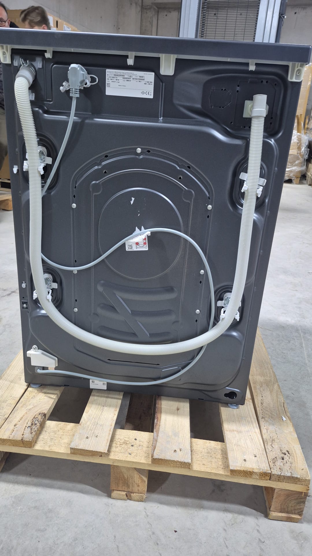 OUTLET112-WG64K2ZRTR Siemens WG64K2ZRTR Çamaşır Makinesi 11 kg 1400 Devir Antrasit