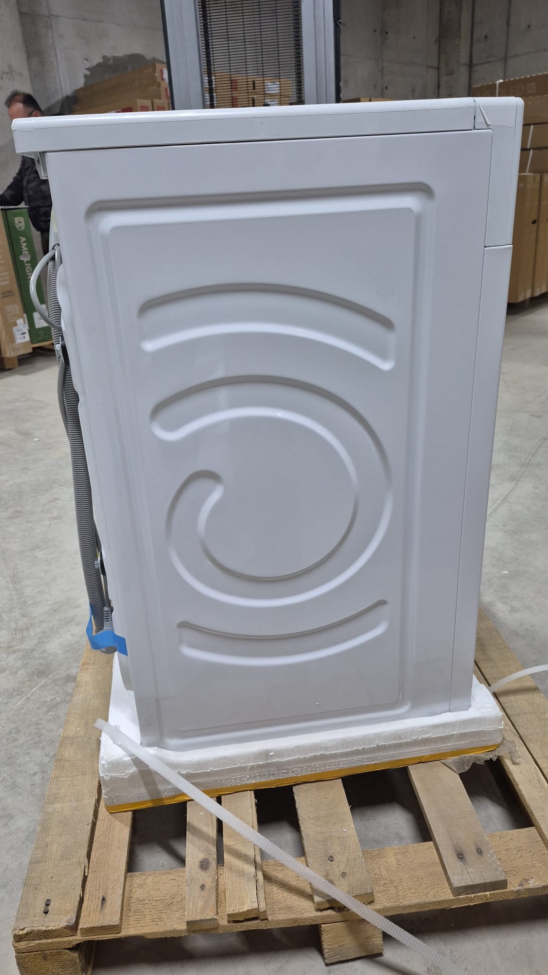 OUTLET118-WW90FG3M05TW Samsung WW90FG3M05TWAH 1400 Devir 9 kg Çamaşır Makinesi