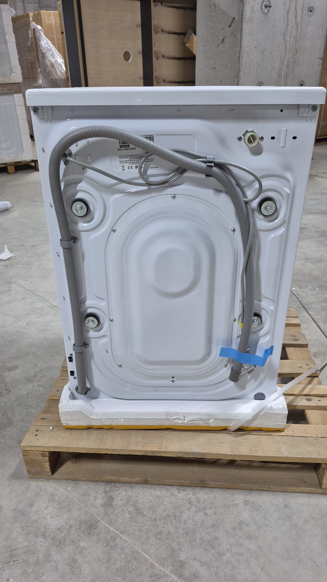 OUTLET118-WW90FG3M05TW Samsung WW90FG3M05TWAH 1400 Devir 9 kg Çamaşır Makinesi