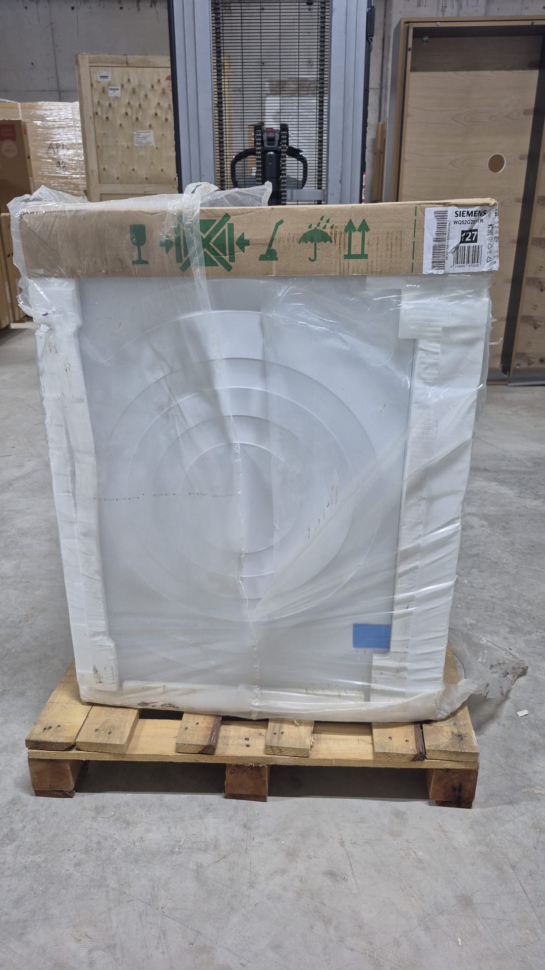 OUTLET121-WQ52G201TR Siemens WQ52G201TR 10 kg Çamaşır Kurutma Makinesi
