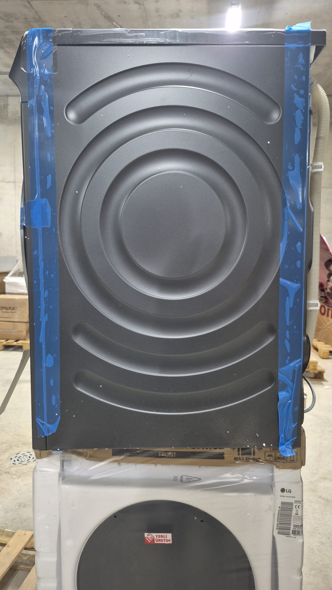 OUTLET122-WG64K2ZRTR Siemens WG64K2ZRTR Çamaşır Makinesi 11 kg 1400 Devir Antrasit